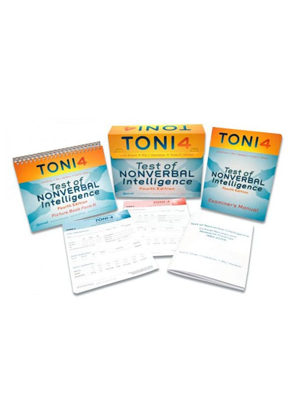 Test Of Nonverbal Intelligence Fourth Edition TONI 4 